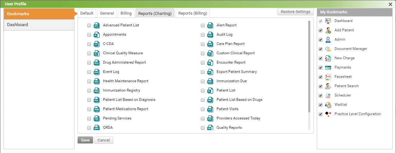 Reports(Charting)_Bookmark